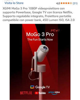 Videoproiettore 