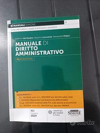 Manuale diritto amministrativo Simone