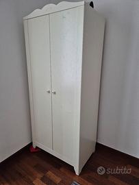 Armadio per cameretta bianco IKEA