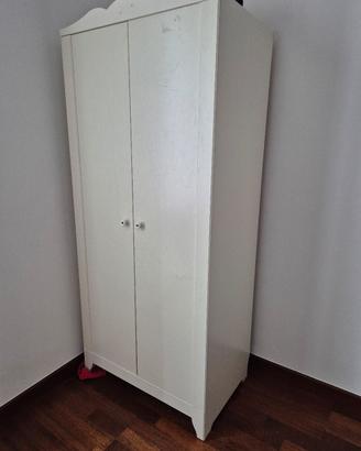 Armadio per cameretta bianco IKEA