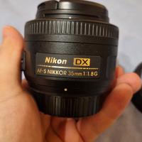 Nikon DX AFS 35mm f/1.8G in condizioni perfette