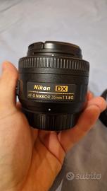 Nikon DX AFS 35mm f/1.8G in condizioni perfette