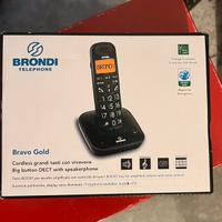 Telefono cordless fisso Brondi Bravo Gold