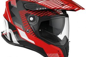 Casco moto enduro AIROH COMMANDER in fibra tg.XL