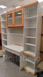 Codice: 8928 LIBRERIA STILE MODERNO COLORE BIANCO