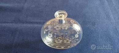 Boccetta in vetro Murano soffiato anni 60 Ballarin