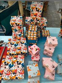 STOCK DI 100 SCATOLETTE ORIGINALI DISNEY ASSORTITE
