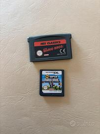 Super Mario Bros NES Classics GBA + New Super Mari