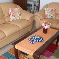 COPPIA DI DIVANI IN PELLE