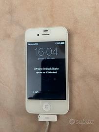 I Phone 4 Funzionante ma bloccato