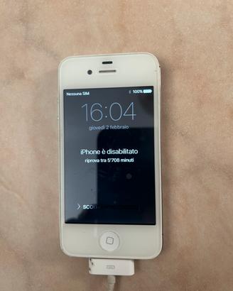 I Phone 4 Funzionante ma bloccato