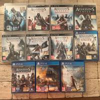 Lotto videogiochi assassins  creed ps3 ps4