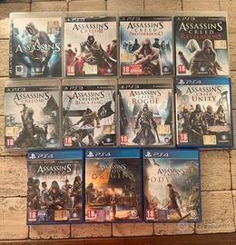 Lotto videogiochi assassins  creed ps3 ps4