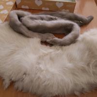 collo di visoni originali anni 50