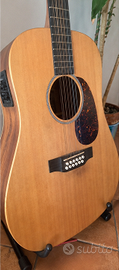 Martin D12X1AE 12 corde elettroacustica – Ottime c