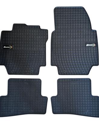 BLM]RE014 Nero - Set Di Tappetini In Velluto Adatti Per Renault Captur I 2013 2019 Finiture Nere 87421583
