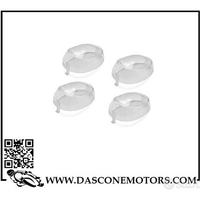 Kit 4 gemme frecce trasparenti booster 2004