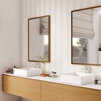 Rinnova le pareti del bagno con materiali di lusso