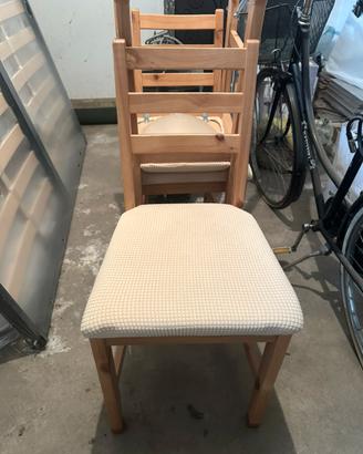 Sedie Ikea in legno
