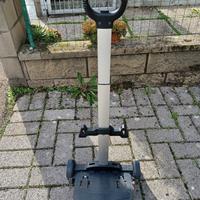 carrello pieghevole in alluminio porta zaino