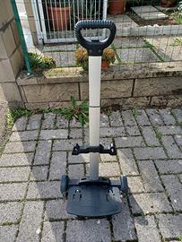 carrello pieghevole in alluminio porta zaino