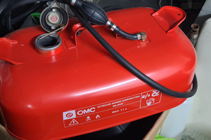 Serbatoio nuovo vintage fuoribordo OMC