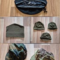 Capellino Basco Militare Esercito Army Mimetica 