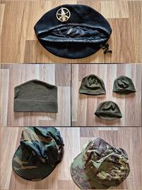 Capellino Basco Militare Esercito Army Mimetica 