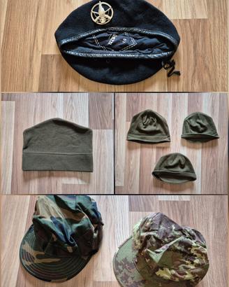 Capellino Basco Militare Esercito Army Mimetica 