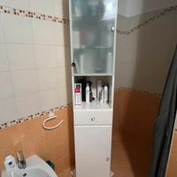 Colonna bagno girevole con specchio