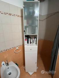 Colonna bagno girevole con specchio