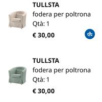 2 Fodera per poltrona