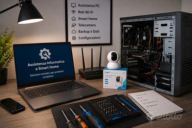 Assistenza informatica e smart home a domicilio