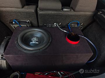 Subwoofer 30 cm GZRW 30-D2 2x2Ω 1500watt 
