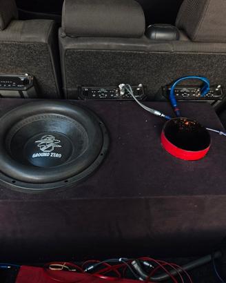 Subwoofer 30 cm GZRW 30-D2 2x2Ω 1500watt 