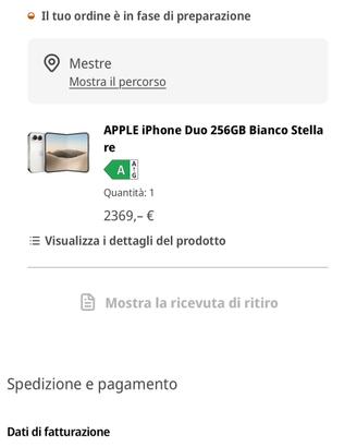 Iphone Duo 256 gb Day One