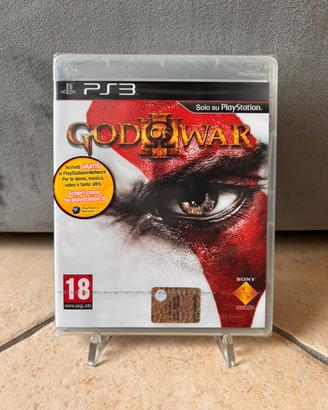 God of War III PS3 Sealed PAL ITA Nuovo Sigillato