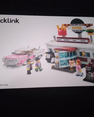 lego bricklink 910011 ristorante anni 50 sigillato