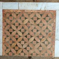 consolle in cotto e marmi