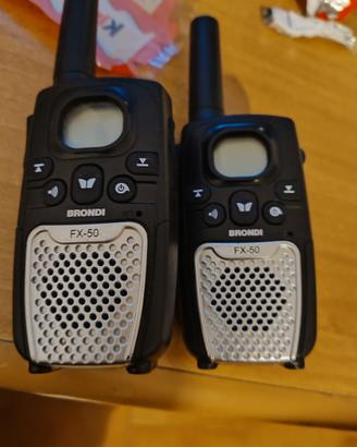 Coppia di walkie talkie Brondi FX-50