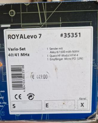 Radiocomando Multiplex Royal Evo 7