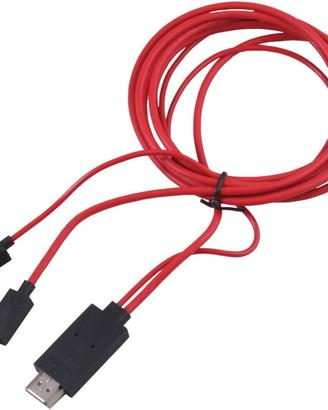 Cavo MHL da microUSB a HDMI