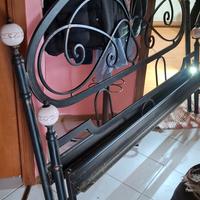 letto in ferro battuto