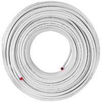 Rotolo di Tubi PEX AL PEX Bianco da 200 m 1/2" per