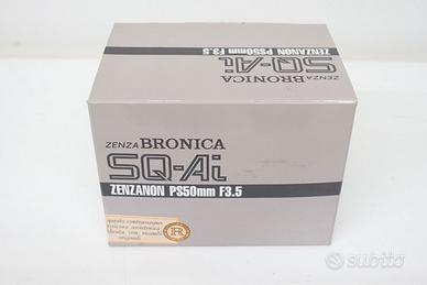 Scatola ottica ZENZA BRONICA ZENZANON  PS50mm f3.5