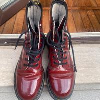 Dr Martens, vintage, bordeaux, tg 36