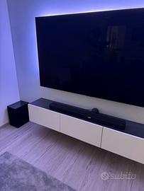 LG Soundbar SP8YA con subwoofer wireless