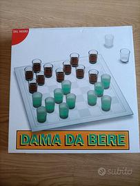 Gioco Dama da bere