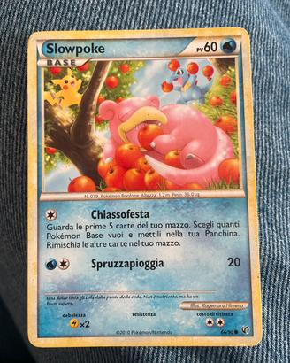 Carta pokemon slowpoke