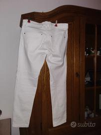 jeans classico fit,bianco . tg 44. Clayton 